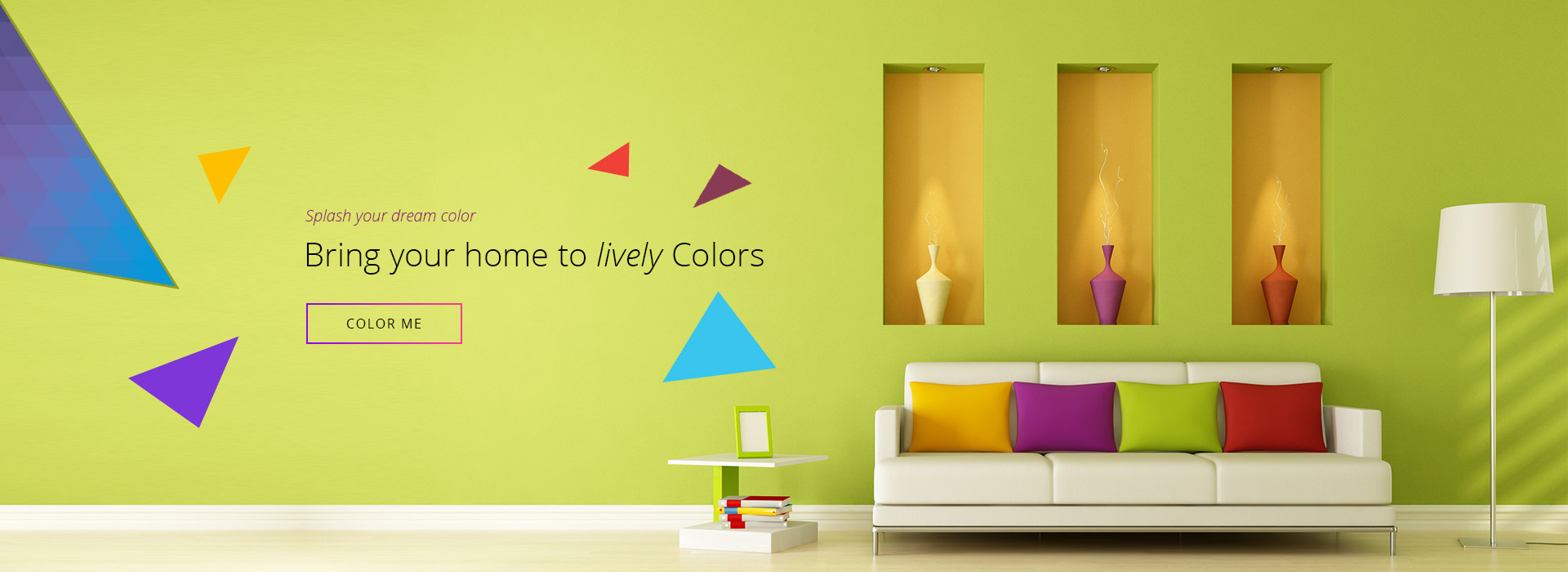 Classic Paints - Bring your home to lively colours